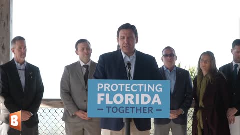 MOMENTS AGO: FL Gov. Ron DeSantis delivering remarks…