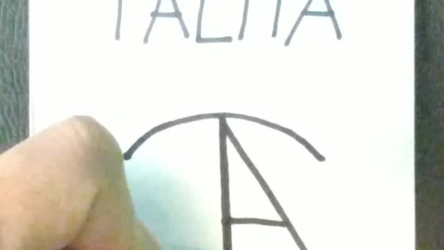 Talita Name Logo