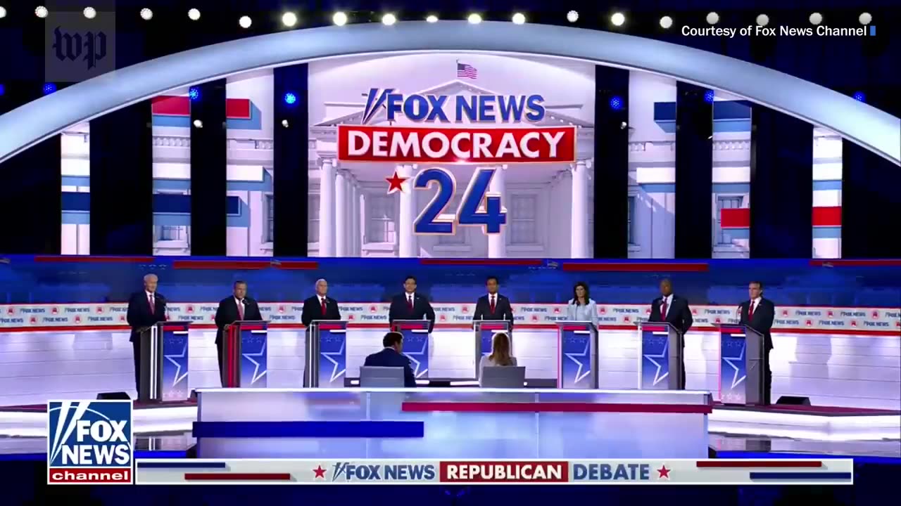 The first 2024 GOP primary debate in 3 minutes.