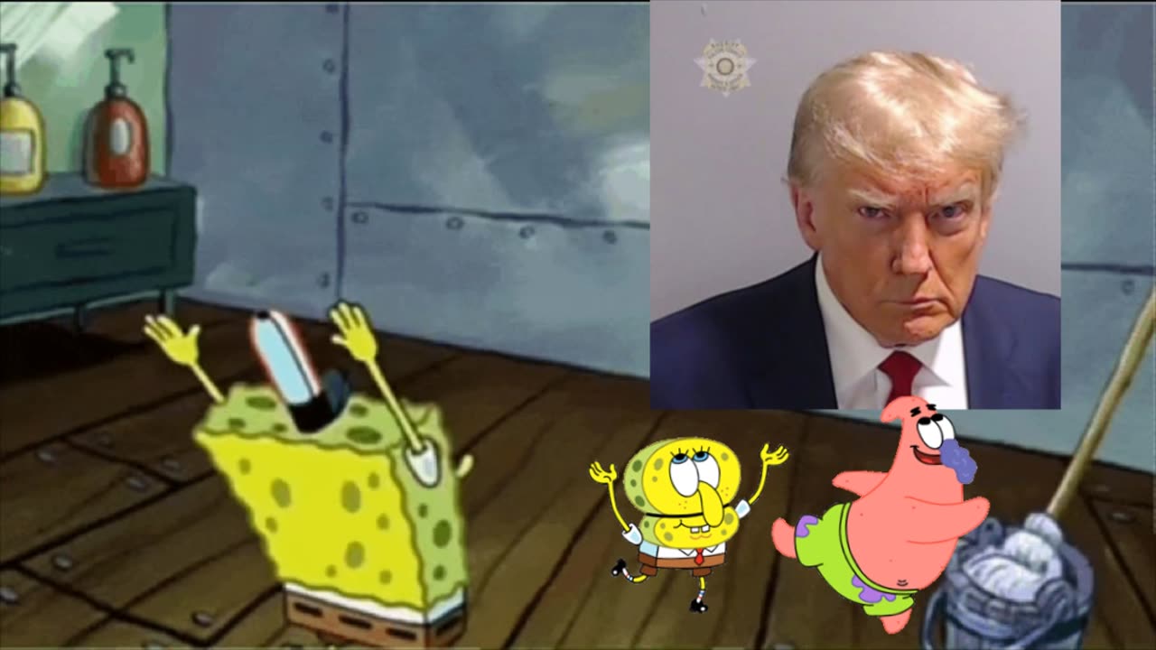 SpongeBob And Patrick Are Pretending To Be Imposters While MAGA Worships Donald Trump 🤮