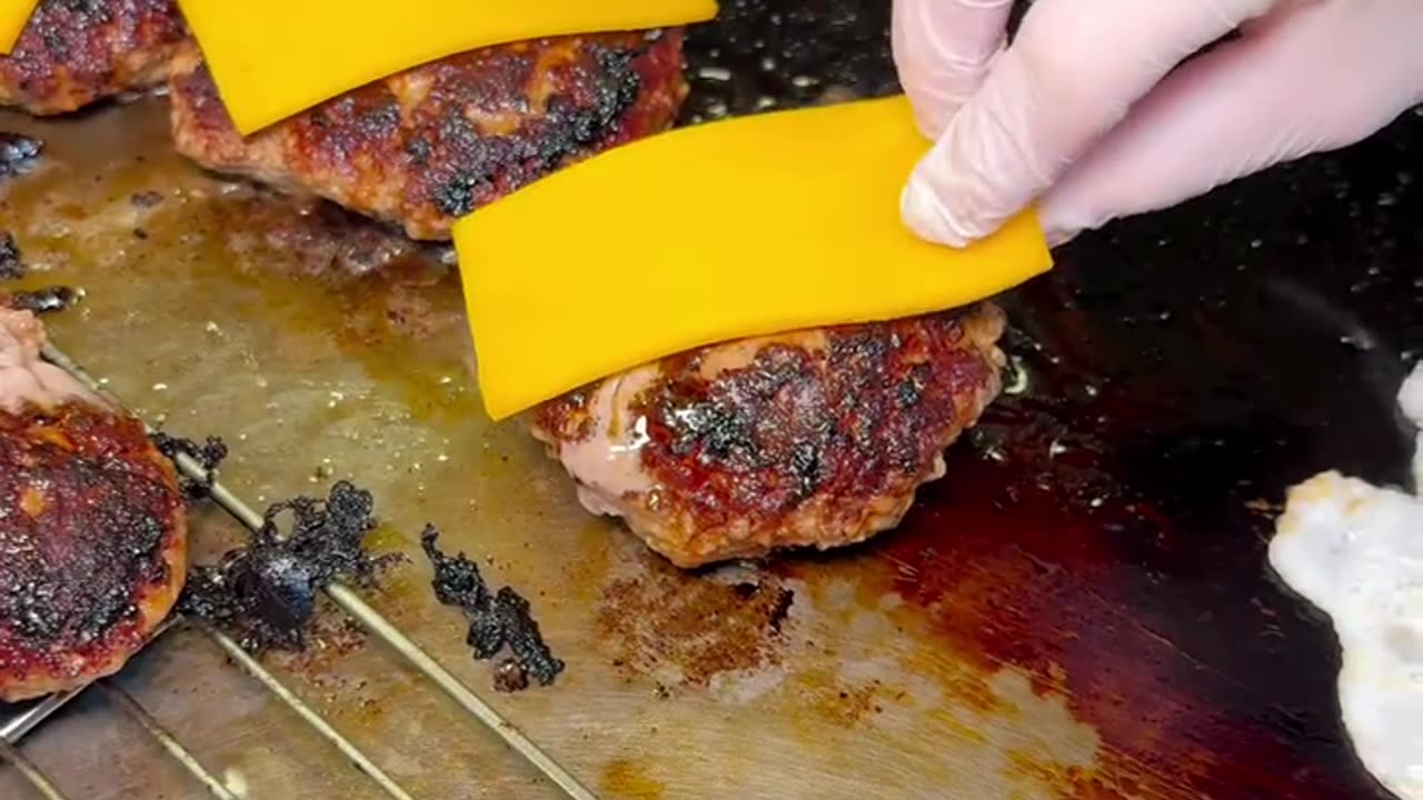 Japanese Burger & Omelet rice