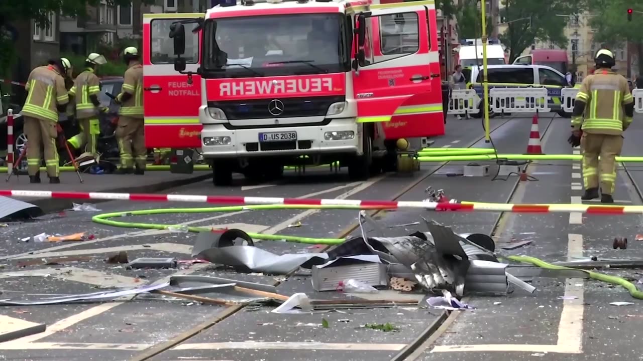 Overnight German kiosk explosion kills at least three