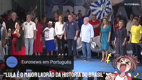 Até a imprensa de Portugal sabe disso : “Lula é o maior ladrão da história do Brasil”
