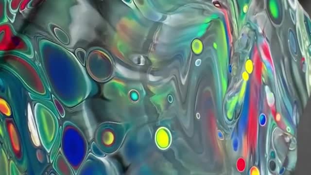 Color player creative painting, too simple le