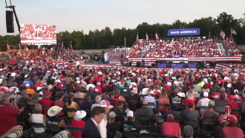 DONALD TRUMP · MITIN PATRIOTA «SAVE AMERICA» EN WELLINGTON, OHIO (26 JUNIO 2021) [FULL HD - INGLÉS]