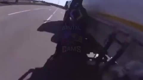 Bikers Ride On Highway