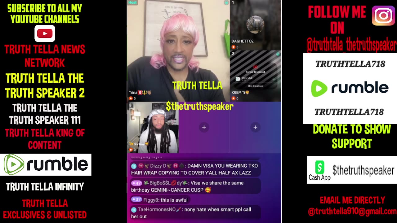 VISA & KREME VS NONY ON TRINA B PANEL