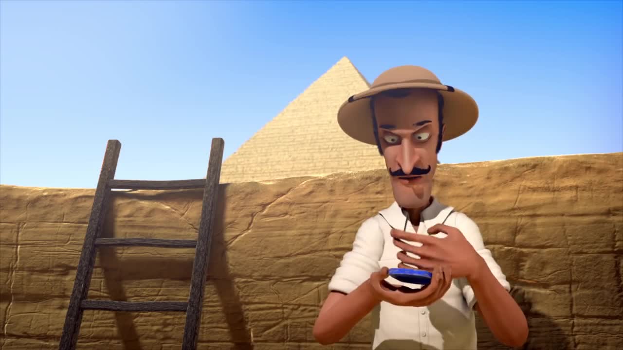 The Egyptian Pyramids - Funny Animated Short Film