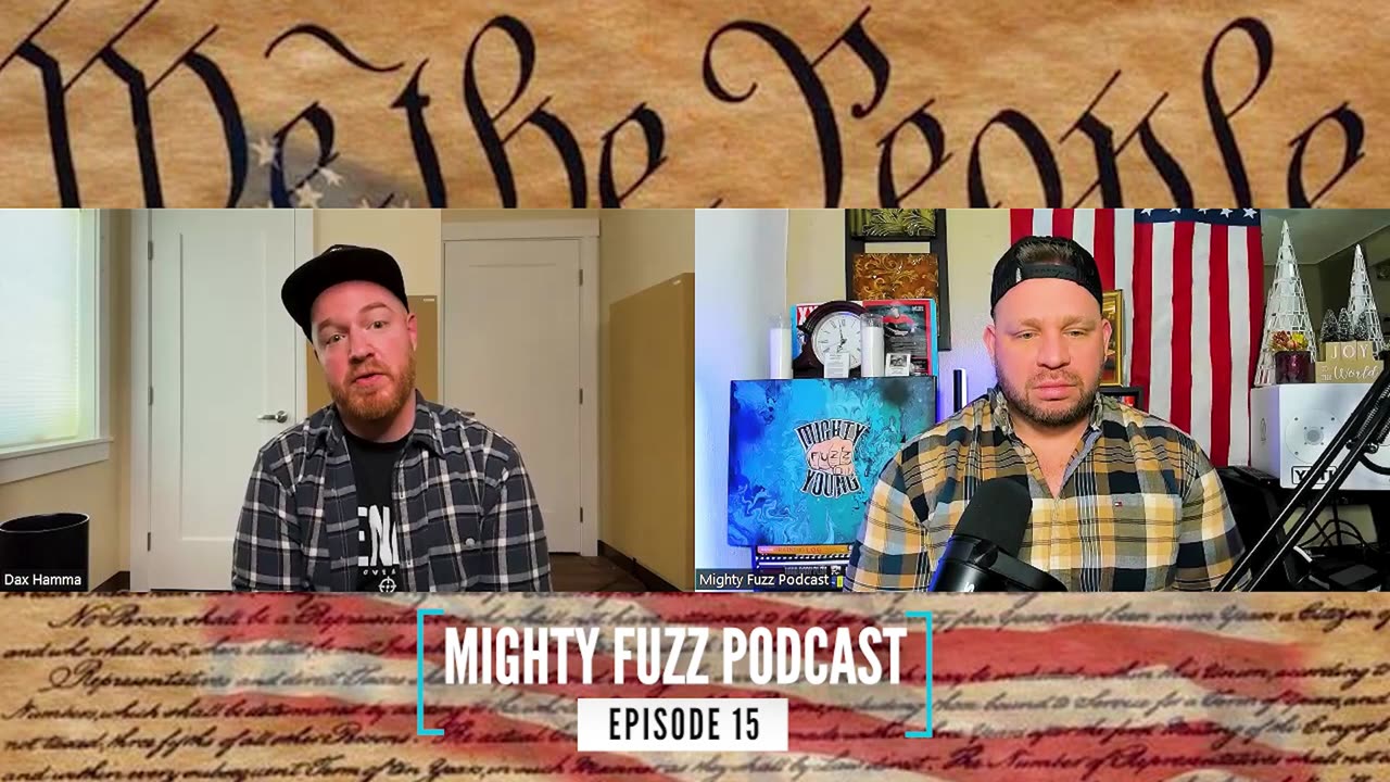 Dax Hamma talks constitutional law on the mighty fuzz podcast 1/30/24