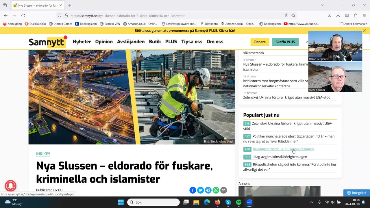 Lunchklubben 18 apr Slussen är ännu ett skandalbygge