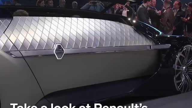 Renault new luxury self driving car,