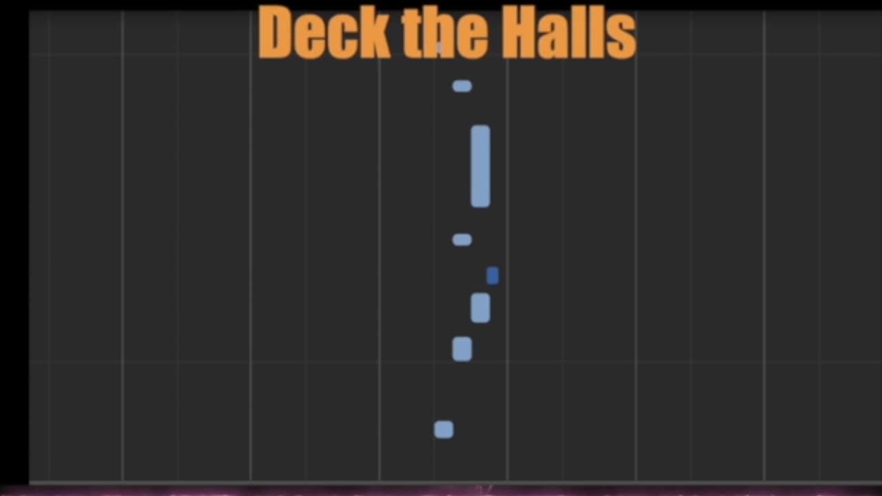 Deck the Halls piano tutorial