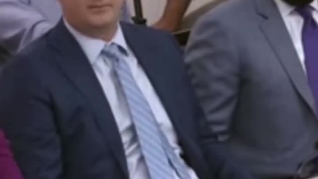 Peter Doocy not letting up in THiS press conference 👏