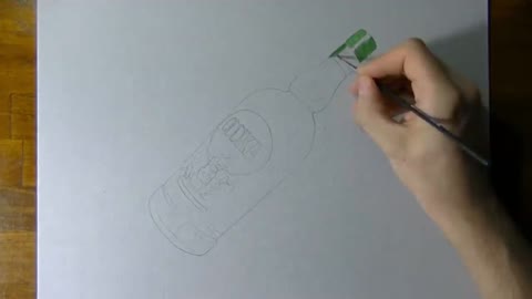 Draw A Rough Outline Of The Bottle