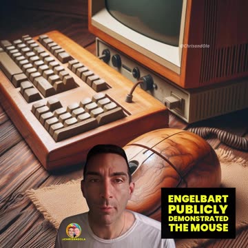 CHRIS TALKS ORIGINS OF THE COMPUTER MOUSE #explore