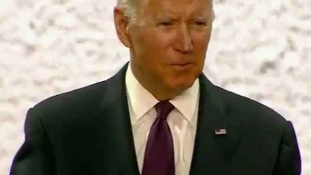 Biden downplays falling poll numbers