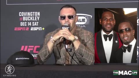 Colby Covington CALLS OUR LeBron: “I wanna ask LeBron, what does he mean