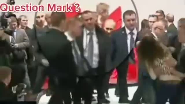 Vladimir Putin gets attacked