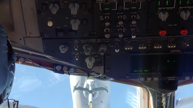 USAF C17 TO KC46 AIR REFUEL