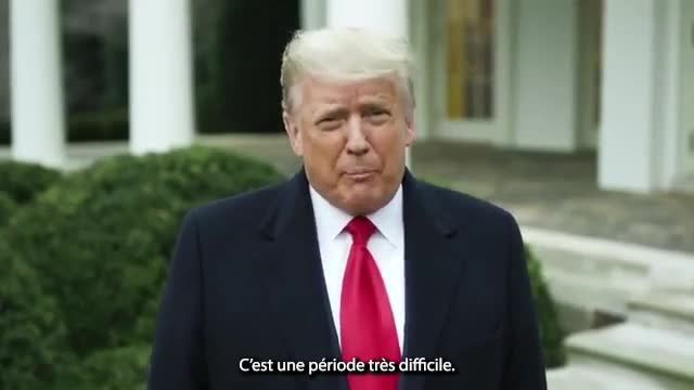 Président Donald J. Trump son discours du 6 Janvier 21 caché des médias