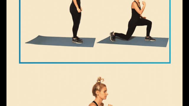 Reserve Lunge exercise