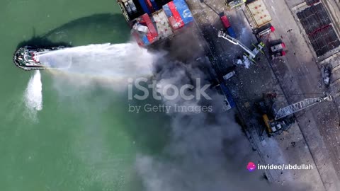 Oil Tanker On Fire!!! UK's Latest News