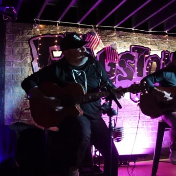 Jason McNabb Duo sings Kenny Chesney's song Beer in Mexico at The Flagstone Bar