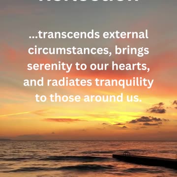 Wisdom and Reflection