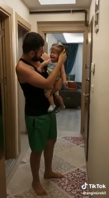 Father love little kids