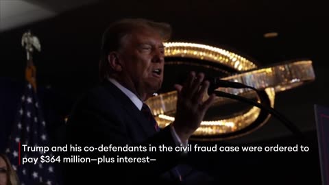 BREAKING NEWS- Trump Appeals $355 Million New York Civil Fraud Verdict