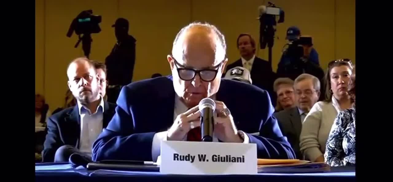 Giuliani Lays Out the Entire Case Against Biden