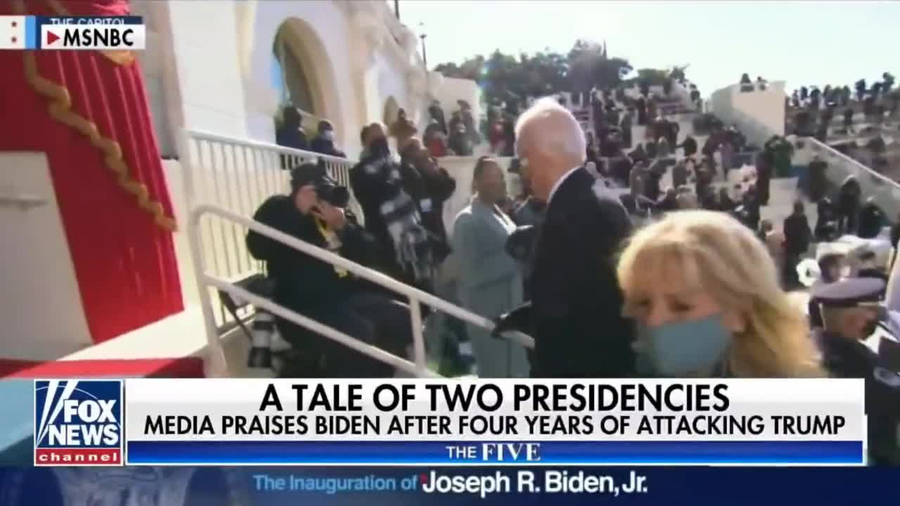 The MEDIA Fawning over Biden Inauguration