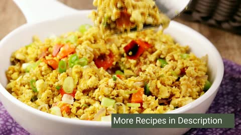 Keto Curried Tofu Scramble