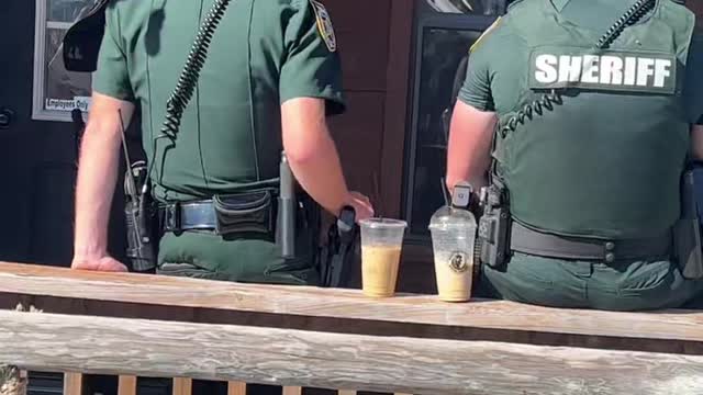 Another clip of the  deputies at the fair