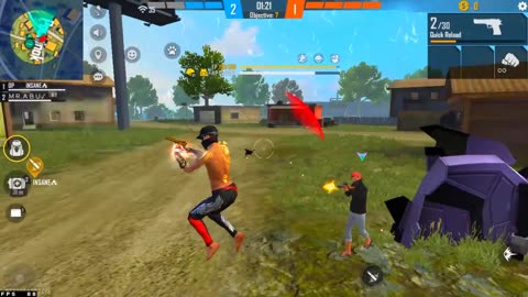 op insane and mr abu | 2 Vs 4 with OP INSANE | garena free fire Pakistan