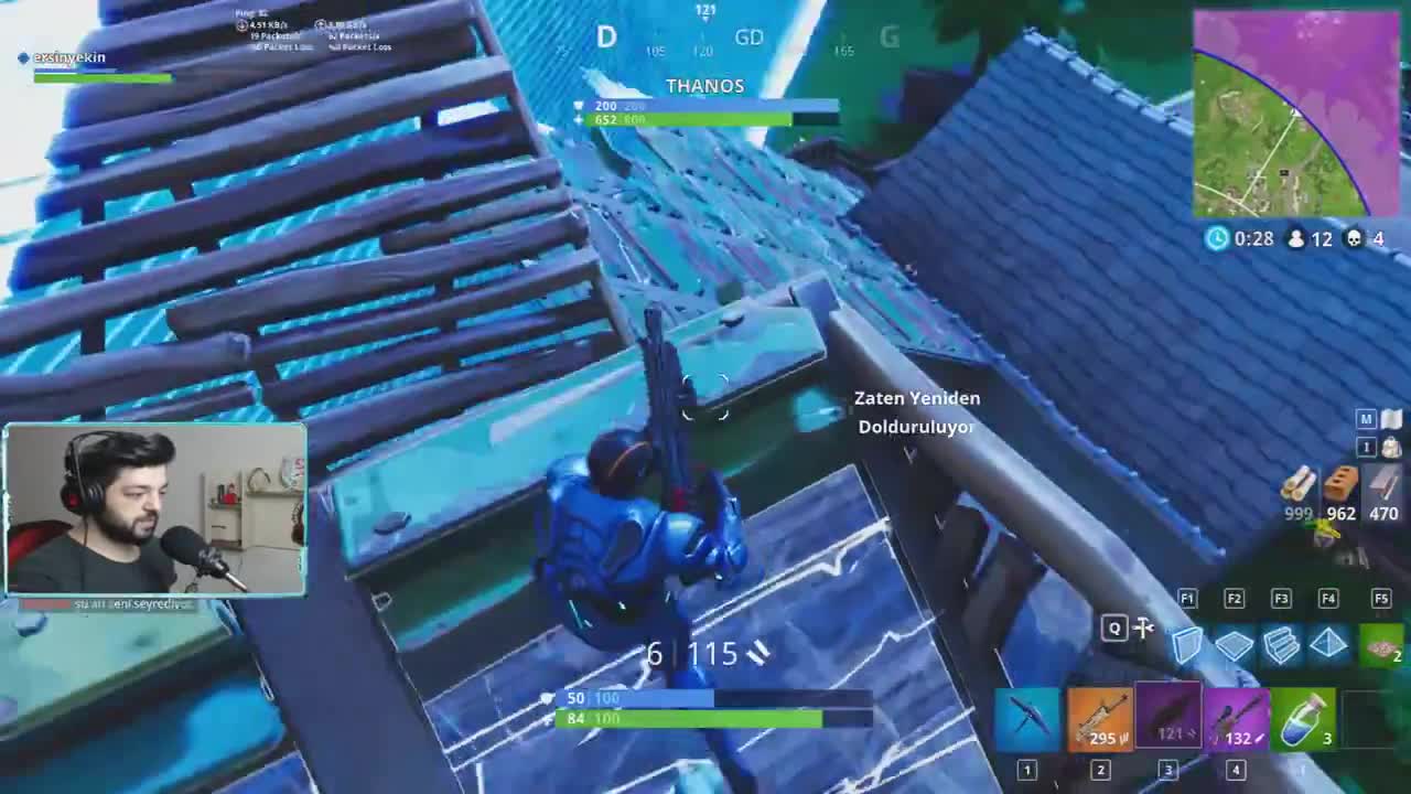 Being Thanos In Fortnite