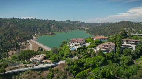 Exquisite Estate Set Against Stone Canyon Reservoir