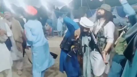 Taliban celebrating...