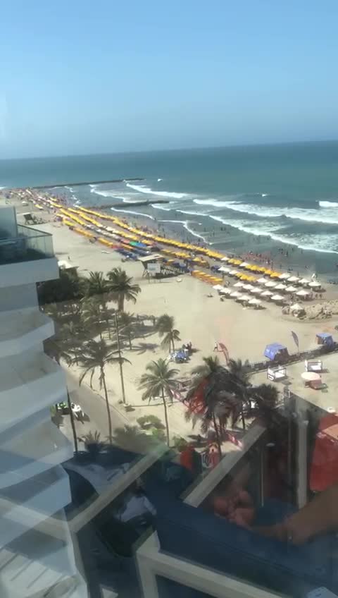 Residentes de Bocagrande se quejan por el ruido de un evento en las playas