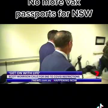 Vaccine Passports Abolished - NSW Australia