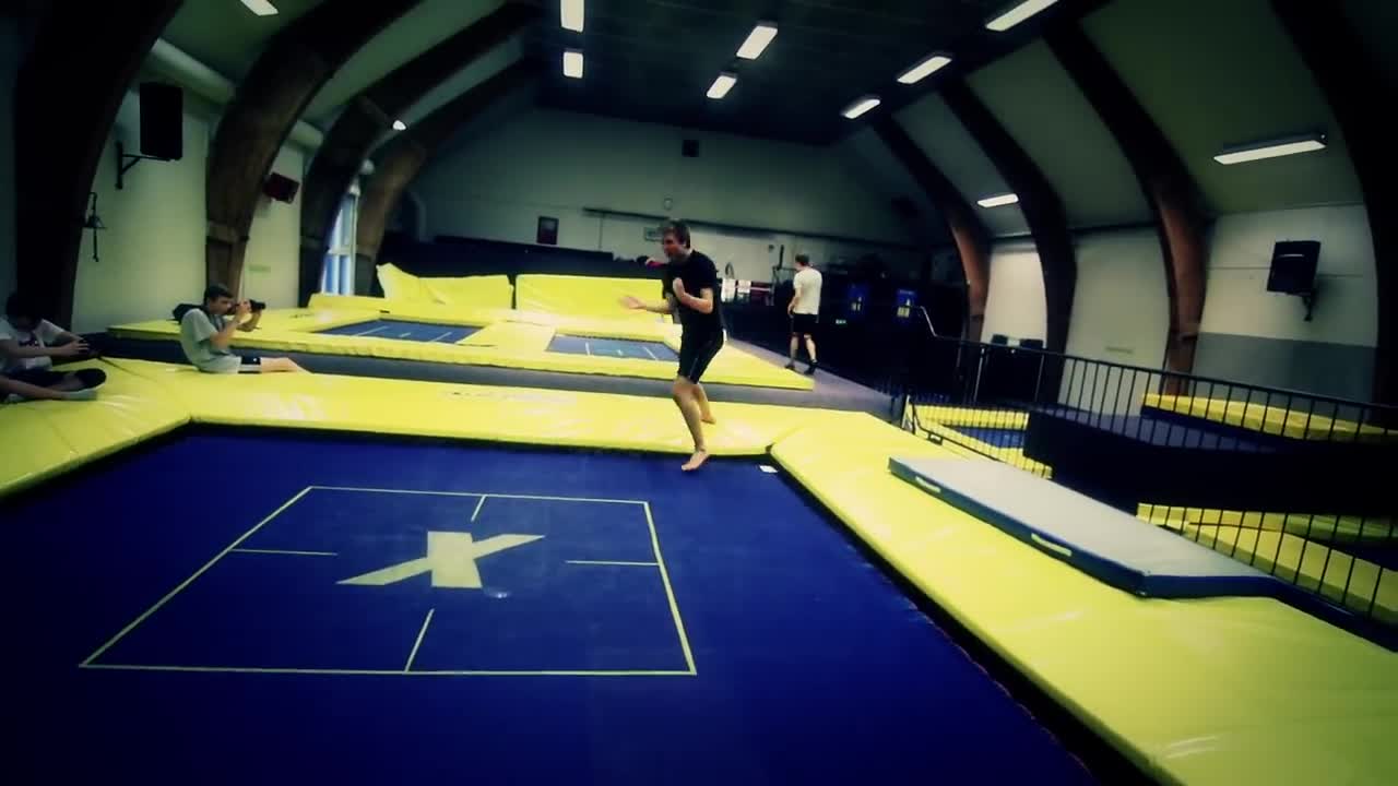 Most Bouncy Trampoline In The World!