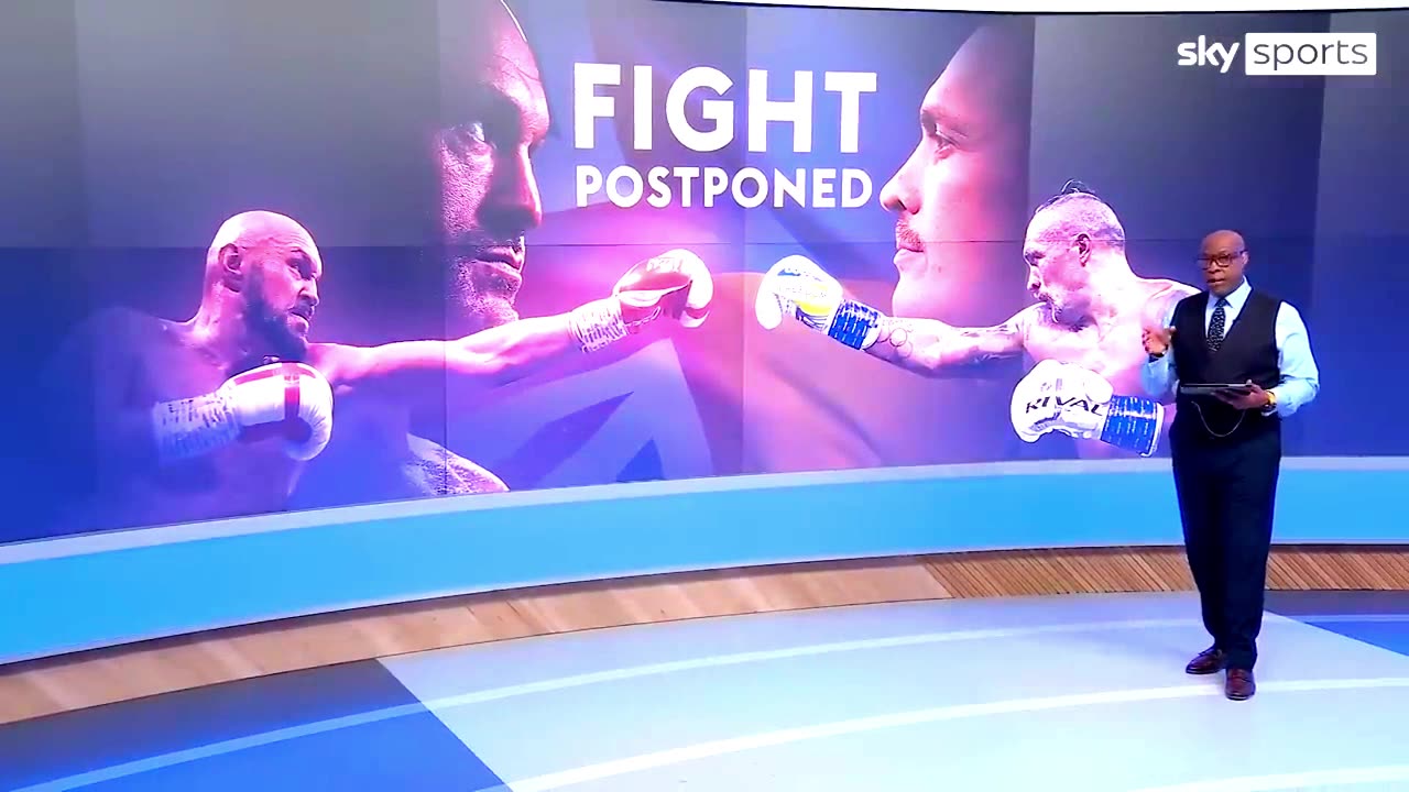 Tyson Fury vs Oleksandr Usyk postponed