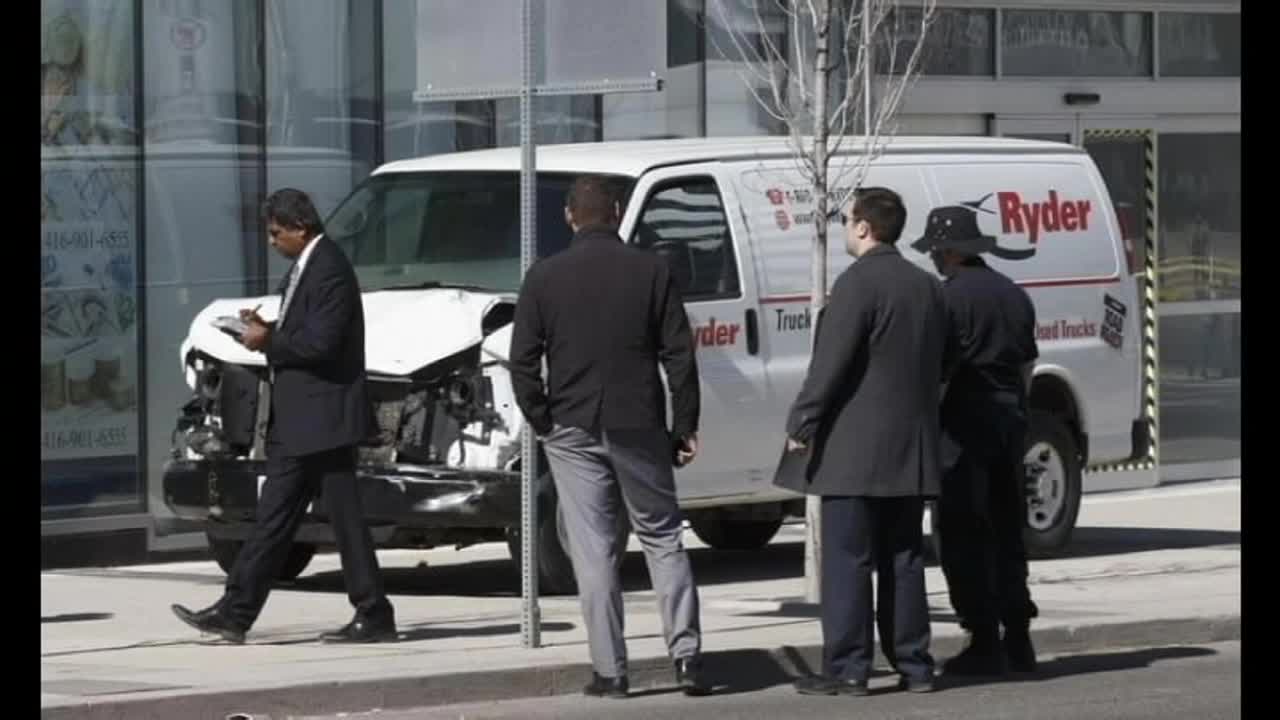 Suspect in Toronto van rampage charged with 10 murder counts, but motive remains unclear