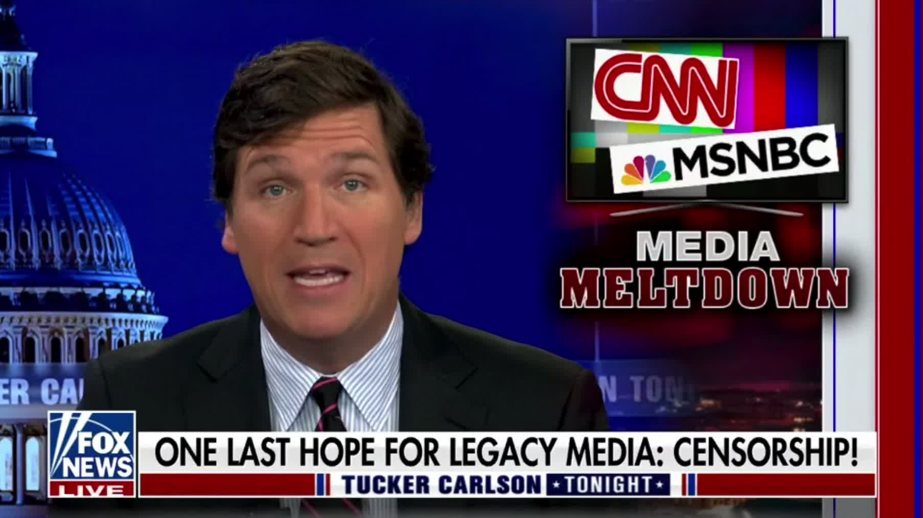 Tucker Carlson breaks down legacy media's desperation to keep control of the narrative...and their power