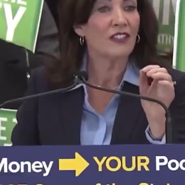 New York Gov. Kathy Hochul Says People Will Receive $300 As "Inflation Refund"