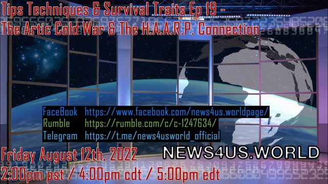 T.T.& S.T. Ep 19 - The Arctic Cold War & The H.A.A.R.P. Connection Promo