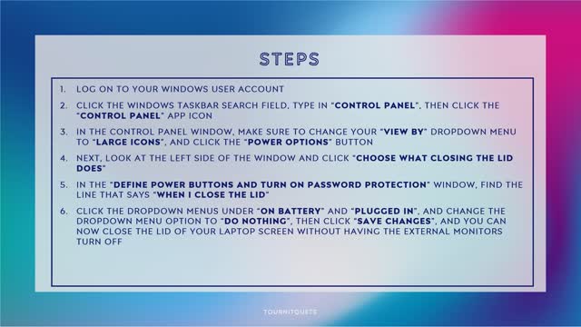 How To Use External Monitors With Your Laptop Closed