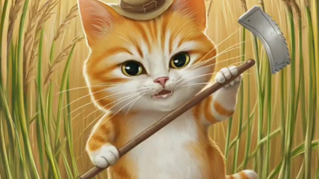 Cute cat farmer😲 #cute #cat #shorts #story #aiimages