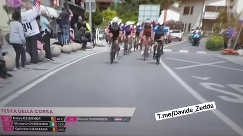 Il Giro D'Italia sconfina in Slovenia