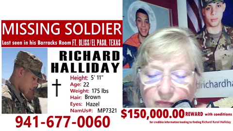 Day 1099 - Find Richard Halliday - Fort Bliss operating outside of the law